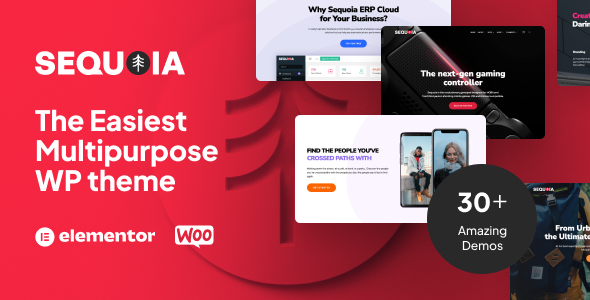 Sequoia – Elementor Landing Page WordPress Theme