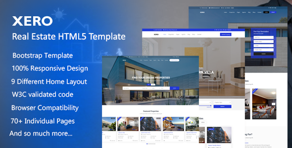 Xero – Real Estate HTML Template