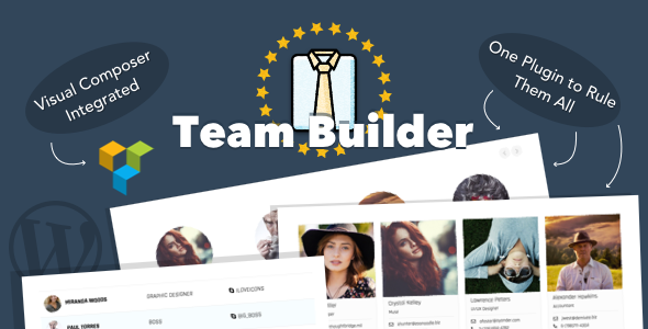 Team Builder – Meet The Team WordPress Plugin