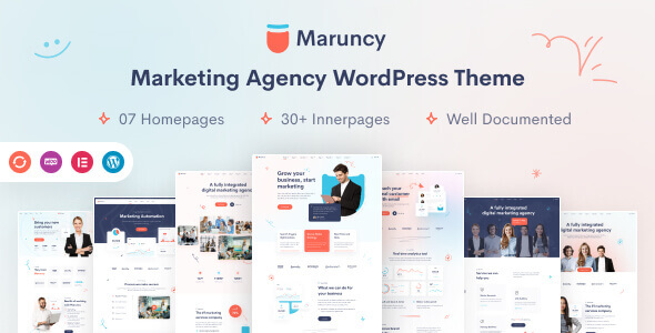 Maruncy – Marketing Agency WordPress Theme