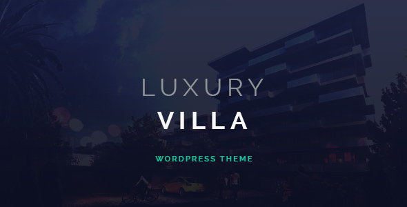 Luxury Villa – Property Showcase WordPress Theme