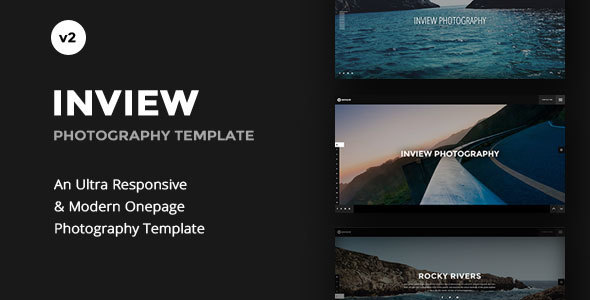 Inview – Fullscreen Photography Videographer Theme