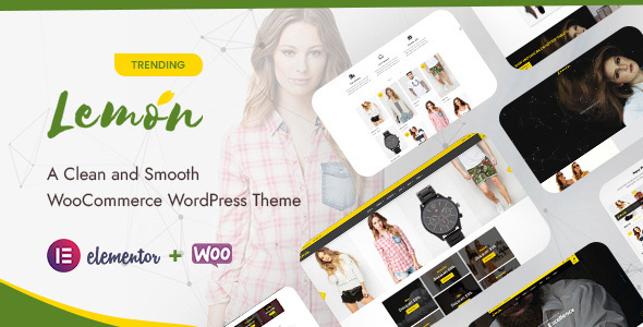 Lemon – A Clean and Smooth WooCommerce WordPress Theme