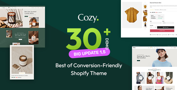 Cozy – Best of Shopify Multipurpose Responsive Theme