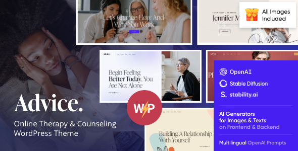 Advice – Psychology, Therapy & Counseling WordPressTheme