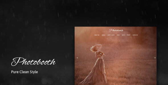 Photobooth – Photography WordPress Theme
