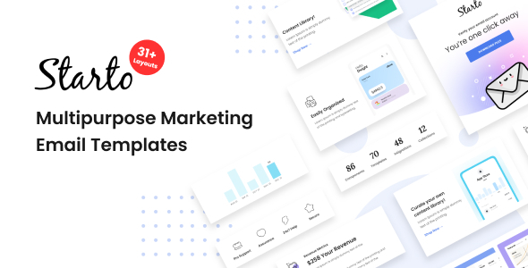 Starto – Marketing Email Template