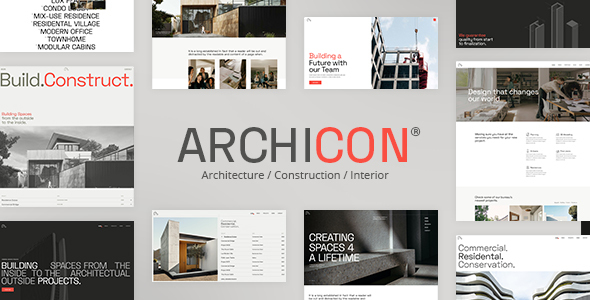 Archicon – Architecture and Construction WordPress Theme