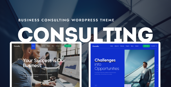 Consultz – Business Consulting WordPress Theme