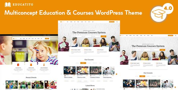 Educatito – Multiconcept Education & Courses WordPress Theme