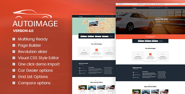 Autoimage – Automotive Car Dealer WordPress Theme
