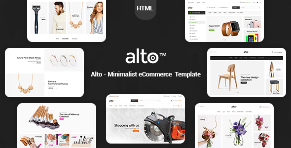 Alto – Minimal HTML Template