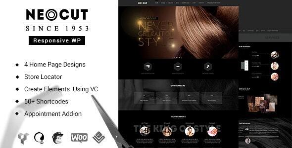 Neo – Barber Shop WordPress Theme