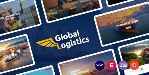 Global Logistics – Transportation & Warehousing WordPress Theme