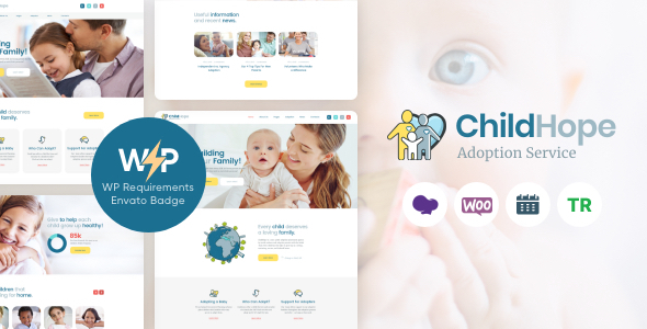 ChildHope – Child Adoption Services & Nonprofit WordPress Theme