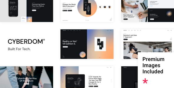 Cyberdom – Technology and Software Company WordPress Theme