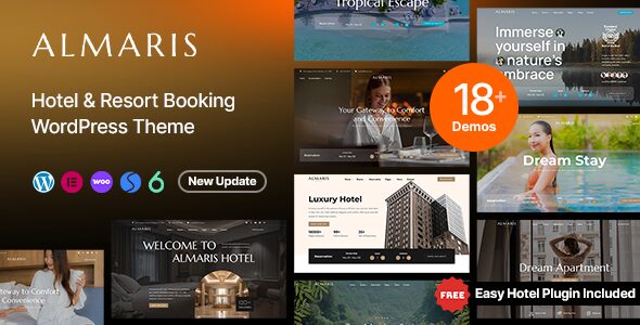Almaris – Hotel Booking WordPress Theme