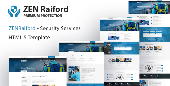 ZenRaiford – Security Services HTML Template