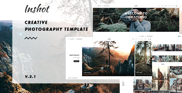 Inshot – Creative Responsive Photography  Portfolio