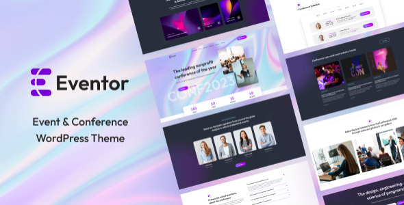 Eventor – Meetup Conference Elementor WordPress Landing Page