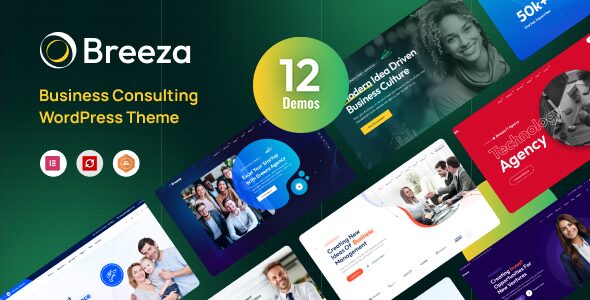 Breeza – Business Consulting WordPress Theme
