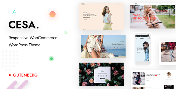 Cesa – Gutenberg WooCommerce WordPress Theme