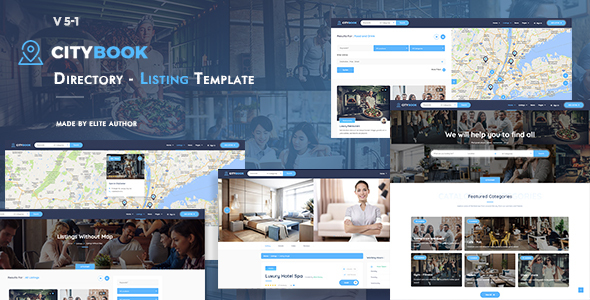 Citybook – Directory & Listing Template