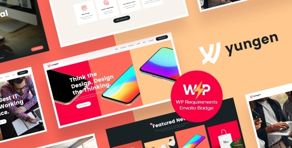 Yungen – Modern Digital Agency Business WordPress Theme