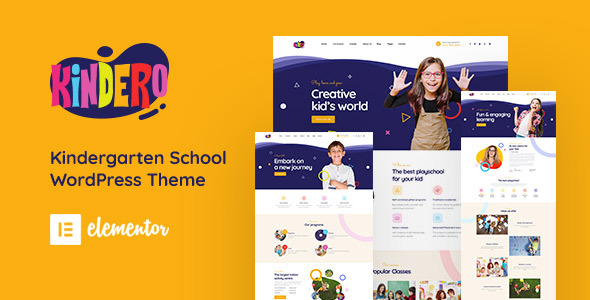Kindero – Kindergarten School WordPress Theme