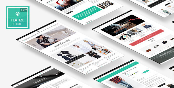 Flatize – Fashion eCommerce HTML Template