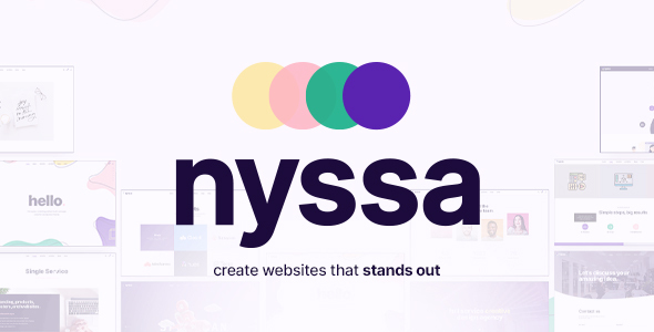 Nyssa – Creative Modern Lottie Animation Multipurpose WordPress theme
