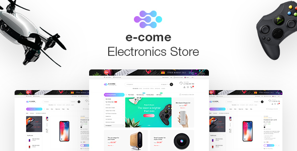 Ecome –  Electronics Store WooCommerce Theme