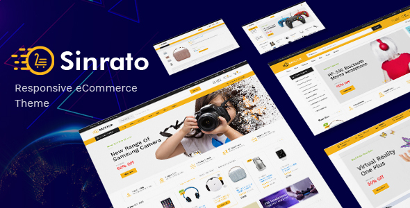 Sinrato – Electronics Theme for WooCommerce WordPress