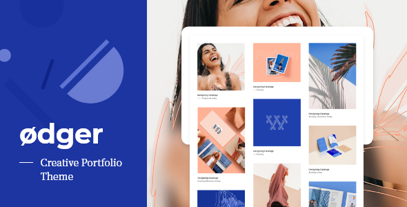 Ødger – Creative Portfolio WordPress Theme