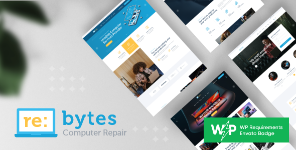 Re:bytes – Electronics Repair Service & WordPress Theme