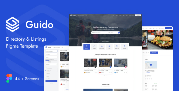 Guido – Directory & Listing Figma Template