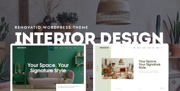 Renovatio – Interior Design WordPress Theme