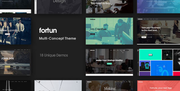 Fortun – Multi-Concept WordPress Theme