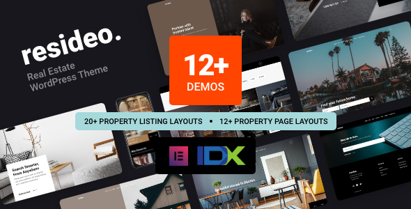 Resideo – Real Estate WordPress Theme