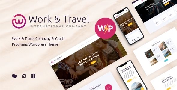 Work & Travel Company – Youth Programs Theme