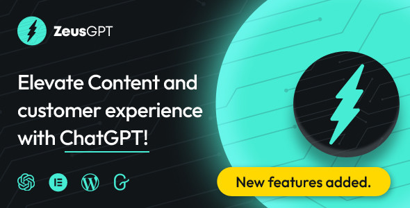 ZeusGPT – WordPress Plugin powered by ChatGPT