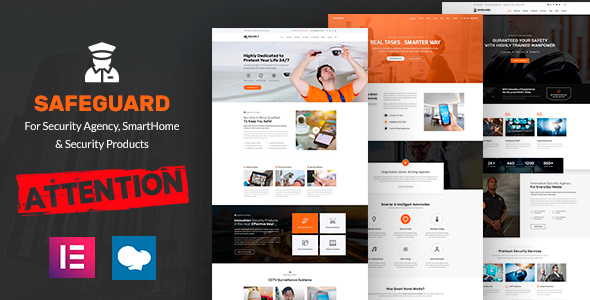Safeguard – Security & Guard WordPress Theme
