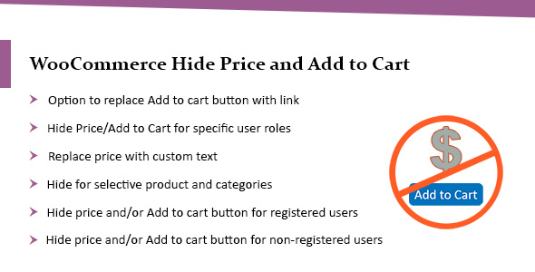 WooCommerce Hide Price & Add to Cart Button Plugin – Lite