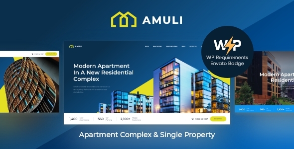 Amuli – Property & Real Estate Marketplace WordPress Theme