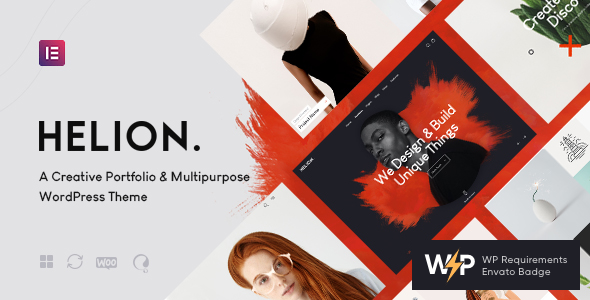Helion – Personal Portfolio & Agency WordPress Theme