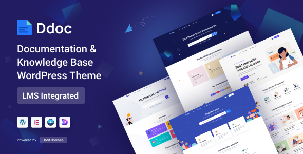 DDoc – Documentation and Knowledgebase WordPress Theme